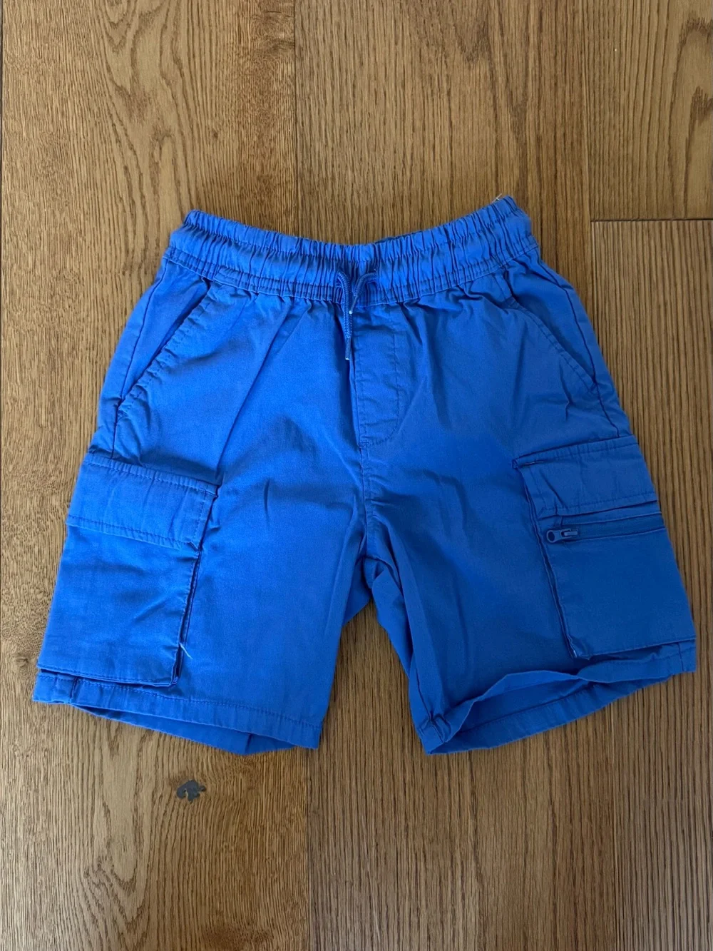 Tony Hawk Boys Cargo Shorts S (8) Blue Cotton 22W 3